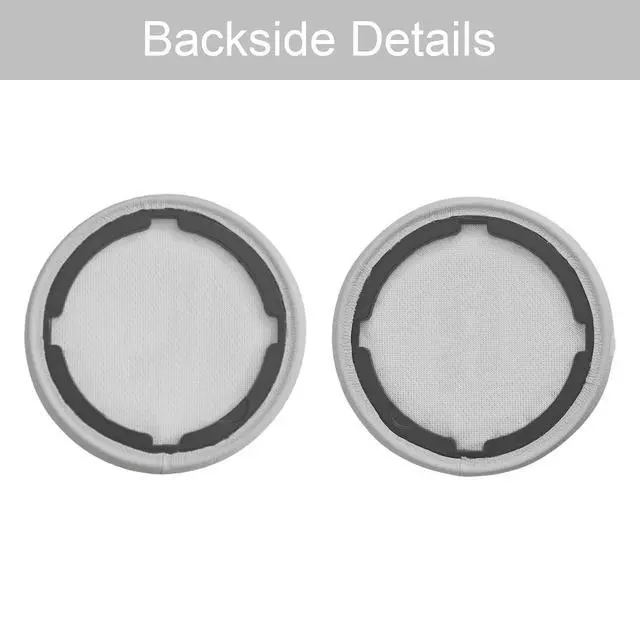 Alt view image 6 of 6 - Live 400BT Earpads Compatible with JBL Live 460NC Wireless Headphones -Gray | Memory Foam Cushions with Premium Protein Leather, Noise Isolation Comfort Ear Pads