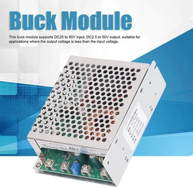 Alt view image 5 of 6 - DC to DC Module 50A 1000W DC2590V Input DC2.550V Output Adjustable Voltage Regulator Converter Module Switching Power Supply Electronic Voltage Regulator with Cooling Fan