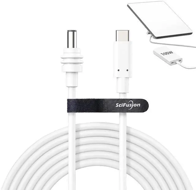 Main image of Starlink Mini White USB C Cable 16FT/5M, Requires 100W+ PD, 18AWG