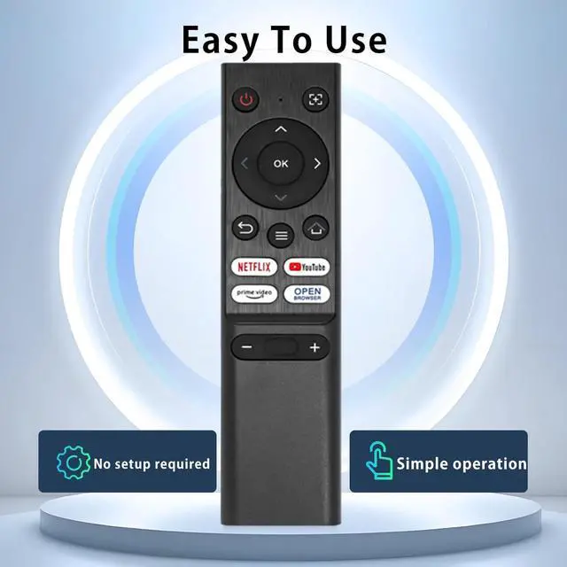 Alt view image 6 of 7 - Replacement Remote Control for Aurzen EAZZE D1 Mini Movie Projector