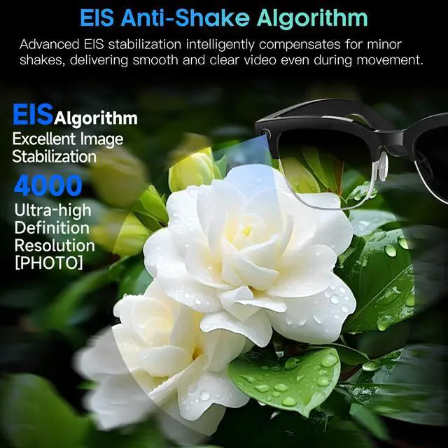 Alt view image 4 of 7 - AI Smart Watch for with 8MP Camera, 1080P HD Video Recording, 4K Photo, Real-Time Translation, AI Image Recognition, Voice Assistant, Music Control, Bluetooth Calling, Color Changing Lenses