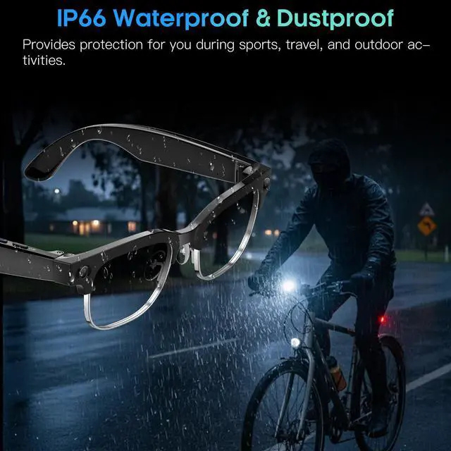 Alt view image 6 of 7 - AI Smart Watch for with 8MP Camera, 1080P HD Video Recording, 4K Photo, Real-Time Translation, AI Image Recognition, Voice Assistant, Music Control, Bluetooth Calling, Color Changing Lenses