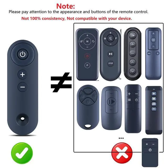 Alt view image 4 of 7 - Replacement Remote Control fit for Rhythm Fun RF-MC01 Walking Pad