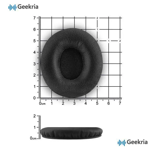 Alt view image 6 of 6 - QuickFit Replacement Ear Pads for Beats Solo HD Headphones, Ear Cushions, Repair Parts with Video Guide (Black)