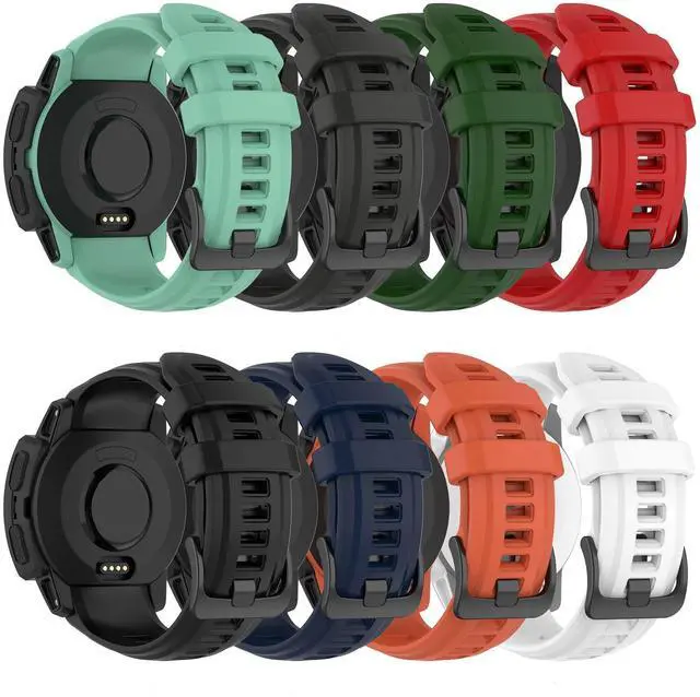 Main image of Compatible for Garmin Instinct 2S Band, 20mm Width Soft Silicone Wristband Replacement Watchband Strap for Garmin Instinct 2S/Instinct 2S Solar