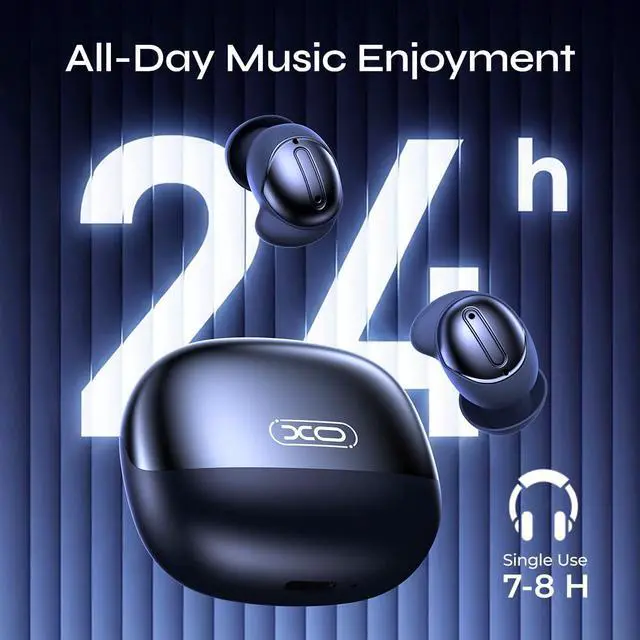 Alt view image 4 of 7 - Simple is Beauty Mini Wireless Earbuds, Active Noise Cancelling with All-Day Comfortable Fit, BT 6.0 HiFi Stereo Sound,Touch Control, Noise Isolation Ear Buds for Running/Working