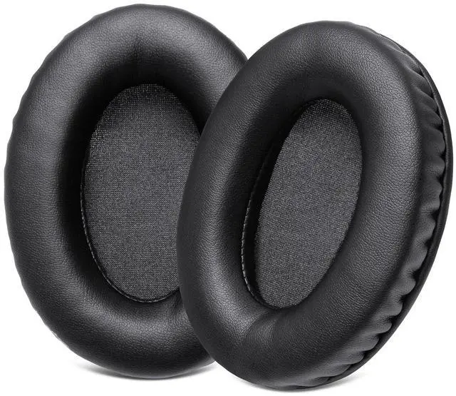 Main image of Ear Pads Compatible with Sennheiser RS125 RS127 RS130 RS136 RS140 HDR130 RF Wireless TV Headphones - Protein Leather Replacement Memory Foam Cushions