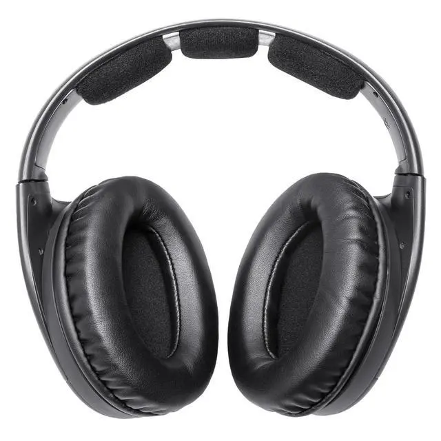 Alt view image 2 of 6 - Ear Pads Compatible with Sennheiser RS125 RS127 RS130 RS136 RS140 HDR130 RF Wireless TV Headphones - Protein Leather Replacement Memory Foam Cushions