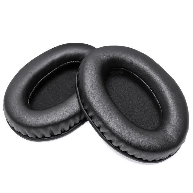 Alt view image 6 of 6 - Ear Pads Compatible with Sennheiser RS125 RS127 RS130 RS136 RS140 HDR130 RF Wireless TV Headphones - Protein Leather Replacement Memory Foam Cushions