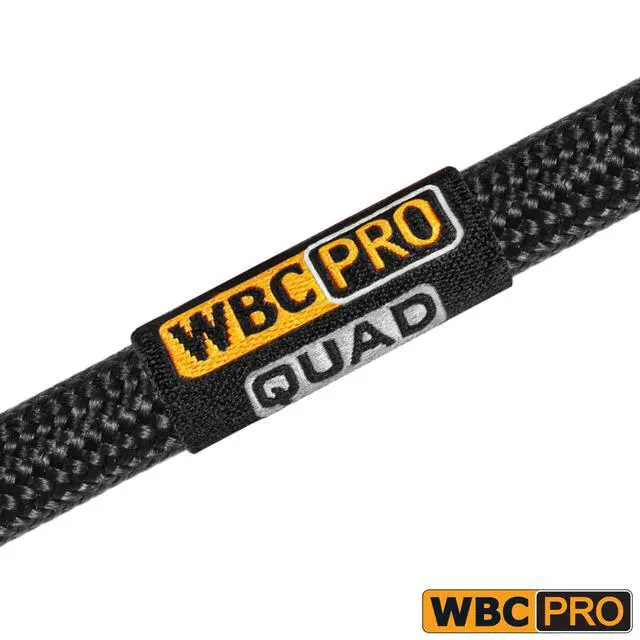 Alt view image 4 of 6 - 10 Foot - WBC-PRO-Quad Ultra-Silent, Ultra-Flexible, Balanced Star-Quad Headphone Extension Cable with ¼ (6.35mm) Neutrik Male TRS Plug to Locking Female TRS Jack & Black Tweed Jacket