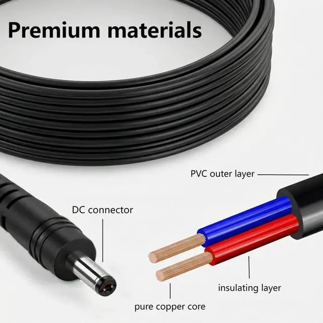 Alt view image 7 of 7 - DC5V Adapter Cord for vSeeBox V1,V2,V3 Pro,V3 Pro Plus,V5,V6, Elite | Replacement Power Adapter, Compatible with vSeeBox V1 V2 V3 Pro V3 Pro Plus V5 V6 Elite