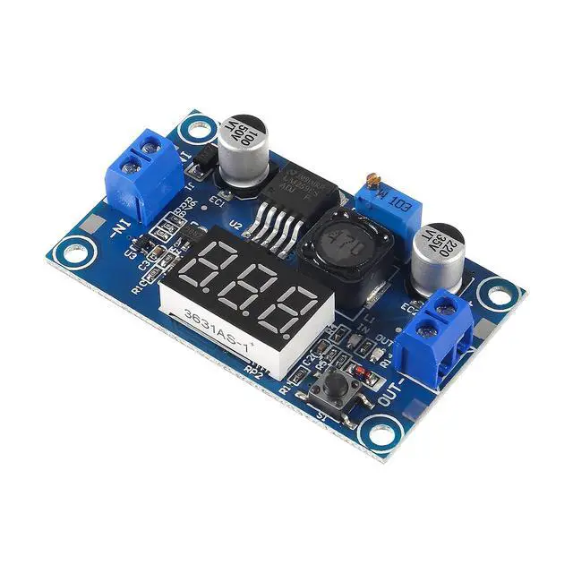 Alt view image 5 of 7 - 8pcs LM2596 Buck Converter - Step Down Regulator 4.0-40V to 1.25-37V DC, 36V to 24V to 12V to 5V Power Supply Module with LED Display