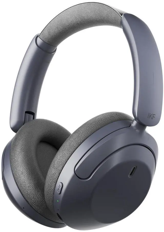 Main image of T3 Wireless Headphones Bluetooth 5.3 Active Noise Cancelling 125H Playtime Hi-Res Smart App Control 38ms Low Latency Foldable Lightweight Headset for PC Home Travel Office (WuMai-Blue)