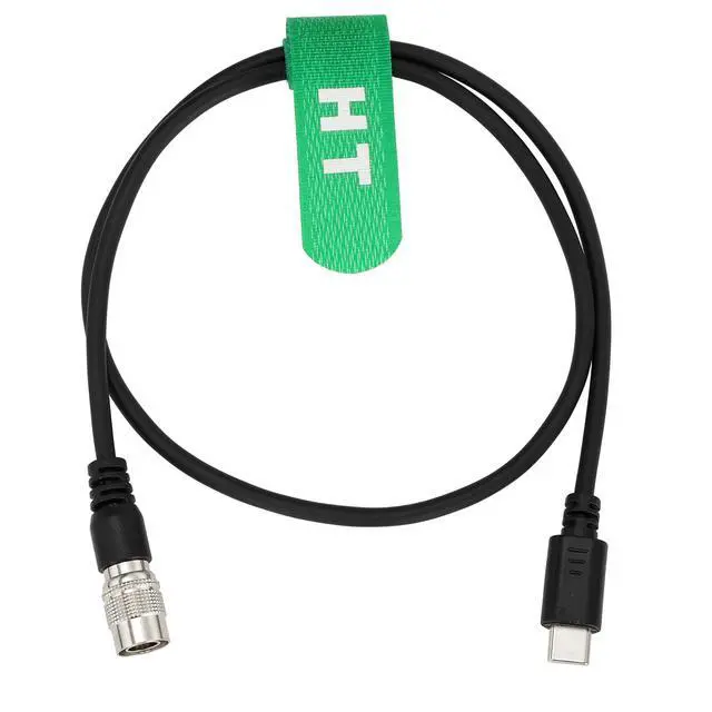 Alt view image 3 of 3 - PD Power Bank 12V USB C to Hirose 4 Pin Power Cable for Zoom F4 F8 F8N Audio Recorder