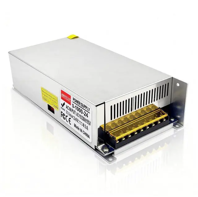 Main image of 110V AC to DC 24V Converter 120V to 24V 42A 1000W Power Supply | 42A 1000W Switching Power Supply for LED Strip Motor Pump CCTV Camera System Car Stereo 3D Printer