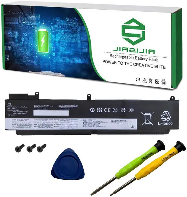 Main image of 00HW022 Laptop Battery Replacement for Lenovo ThinkPad T460s T470s Series Notebook SB10F46460 00HW023 SB10F46461 00HW036 SB10F46474 00HW037 SB10F46475 Black 11.25V 24Wh 2090mAh