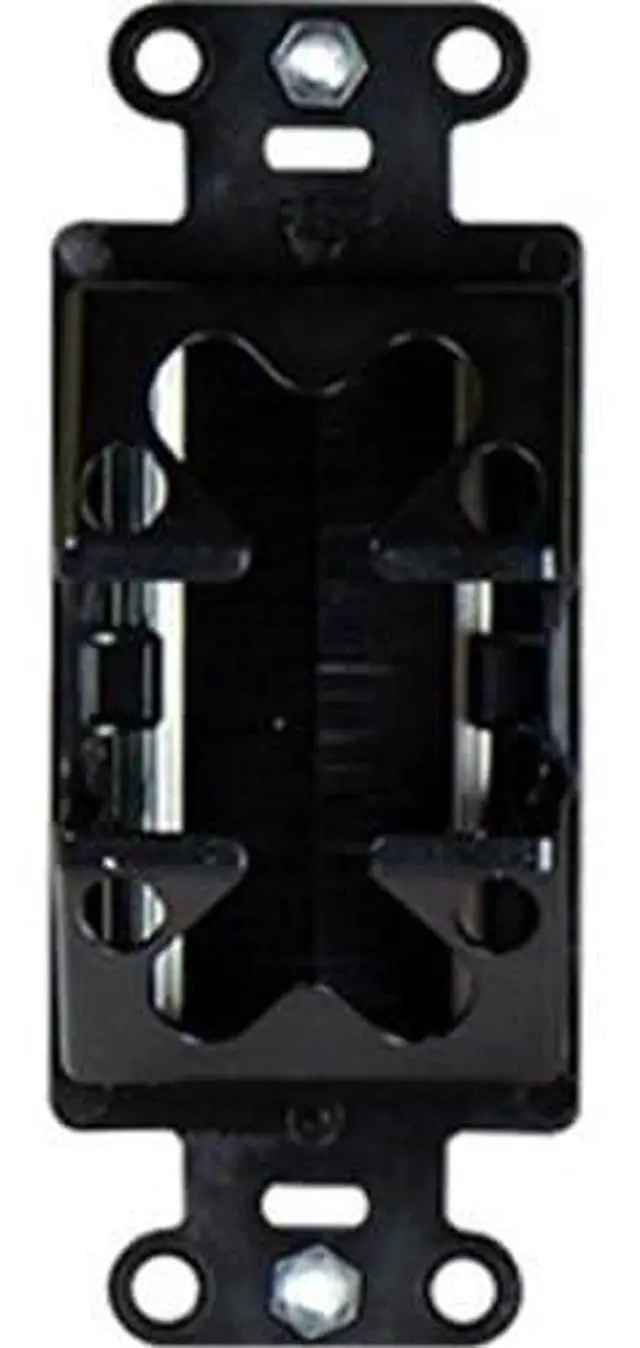 Alt view image 4 of 4 - Legrand - OnQ Cable Management Strap, Cable Access Strap With Wall Plate, Cord Management Strap to Easily Hide Low Voltage Cables Behind the Wall, Black, 1 Count, WP1014BKV1