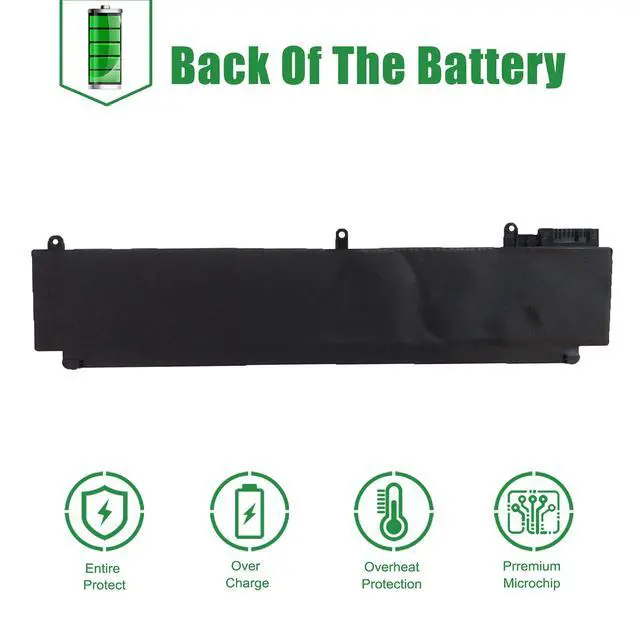 Alt view image 6 of 6 - 00HW022 Laptop Battery Replacement for Lenovo ThinkPad T460s T470s Series Notebook SB10F46460 00HW023 SB10F46461 00HW036 SB10F46474 00HW037 SB10F46475 Black 11.25V 24Wh 2090mAh