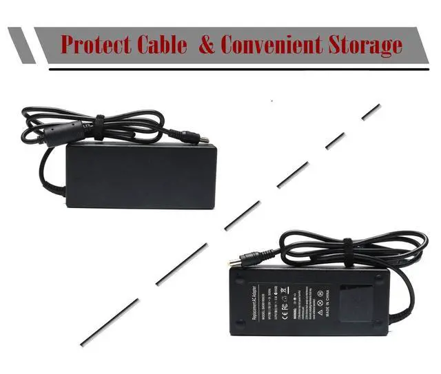 Alt view image 2 of 6 - 120W Charger Compatible with Asus ROG GL502VT, GL502V, GL502, G550JK, GL551JM, GL551JW, GL552VW, GL752VW, GL771JM; Asus Vivobook Pro N56J, N56VM, N550, N750; PA-1121-28, A15-120P1A Power Supply Cord