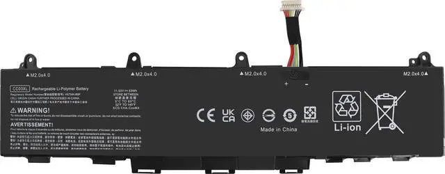 Alt view image 7 of 7 - CC03XL Laptop Battery for HP EliteBook 830 G7G8 (Not x360) EliteBook 830 835 840 845 G7G8 ZBook Firefly 14 G7 G8 Probook 635 Aero G7G8 CC03053XL HSTNN-DB9Q L77608-2C1 L77608-421 L78555-005