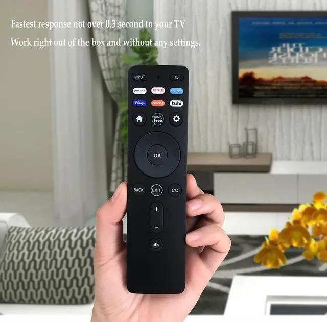 Alt view image 4 of 6 - Replacement Remote Control XRT260 for Vizio V-Series M-Series Smart TV V505-J01 M50Q7-J01 V555-J01 M55Q7-J01 M65Q7-J01