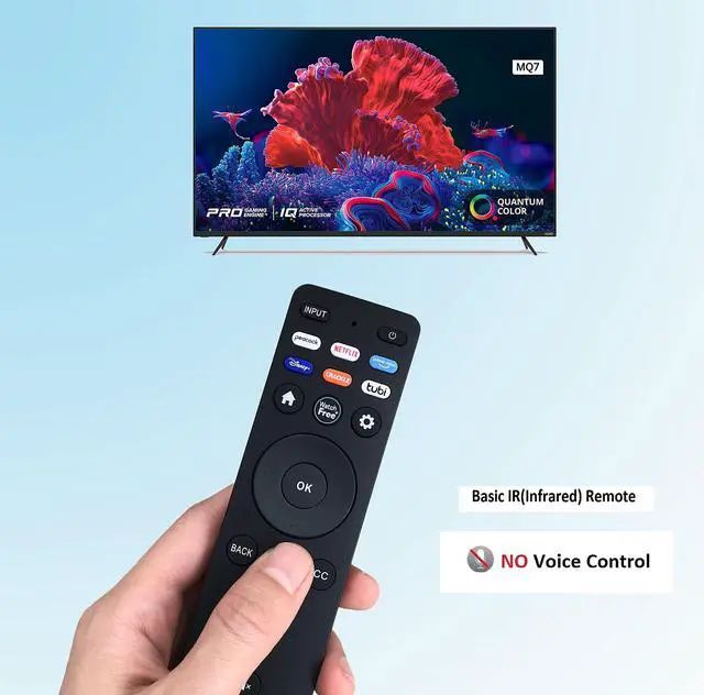 Alt view image 5 of 6 - Replacement Remote Control XRT260 for Vizio V-Series M-Series Smart TV V505-J01 M50Q7-J01 V555-J01 M55Q7-J01 M65Q7-J01