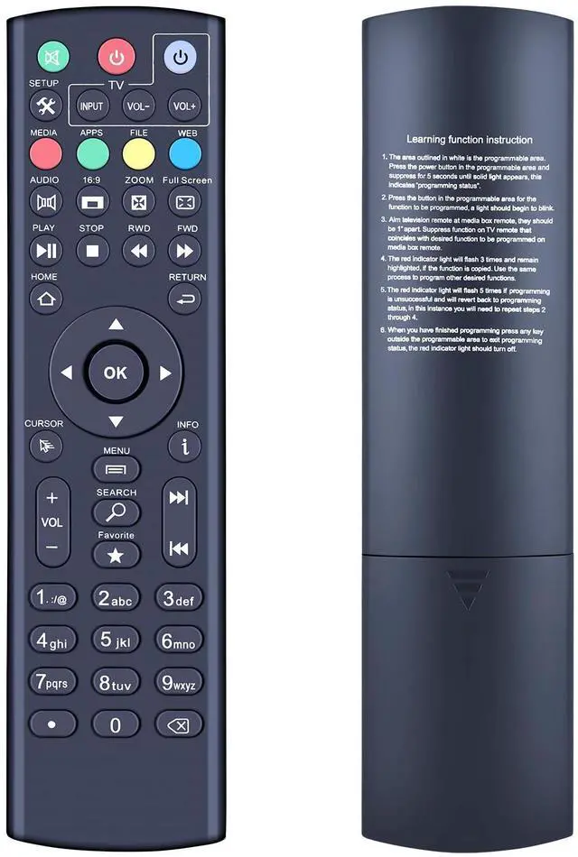 Main image of Universal Replacement Remote Control for SuperBox S1, S2, S3, S4, S5 Pro, S5, S6 Max, S6 Ultra