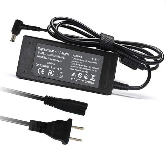 Main image of PCG-71913L Laptop Charger for Sony Vaio Laptop Notebook AC Adapter Charger | PCG-8622 PCG-5K2L PCG-7161L PCG-7172L PCG-7Y2L PCG-GRX PCG-4f1l PCG-81114L Sve151d11l Laptop Charger 19.5V 6.5 * 4.4mm tip