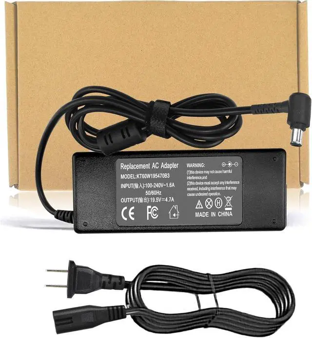 Alt view image 6 of 7 - PCG-71913L Laptop Charger for Sony Vaio Laptop Notebook AC Adapter Charger | PCG-8622 PCG-5K2L PCG-7161L PCG-7172L PCG-7Y2L PCG-GRX PCG-4f1l PCG-81114L Sve151d11l Laptop Charger 19.5V 6.5 * 4.4mm tip