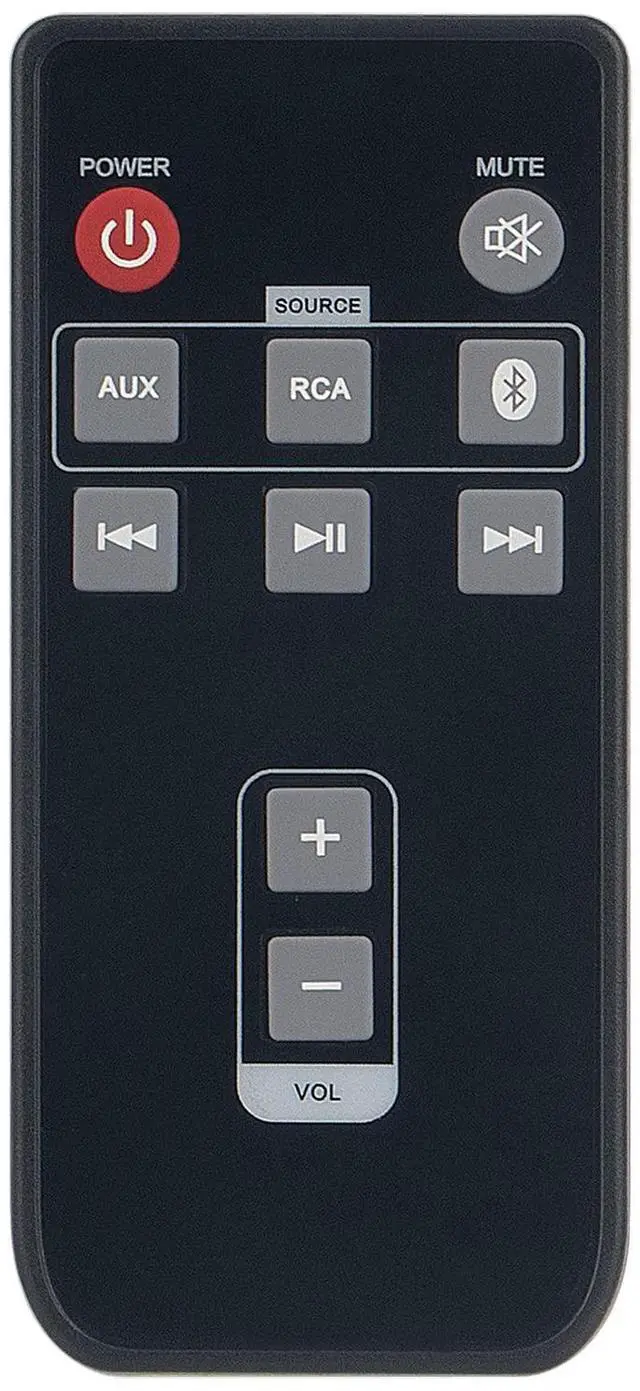 Main image of Replacement Remote Control fit for Insignia RMC-HURSK18 NS-HURSK18 | RMC-SB314 NS-SB314 RMC-SB316 NS-HBTSS116RC NS-HBTSS116 Soundbar Speaker Home Theater System
