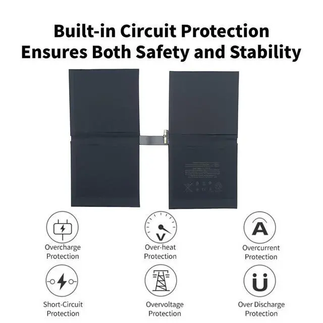 Alt view image 2 of 5 - A1754 Battery Compatible with iPad Pro 12.9 2017 2nd Gen A1670 A1671 A1821 with Tools Kit