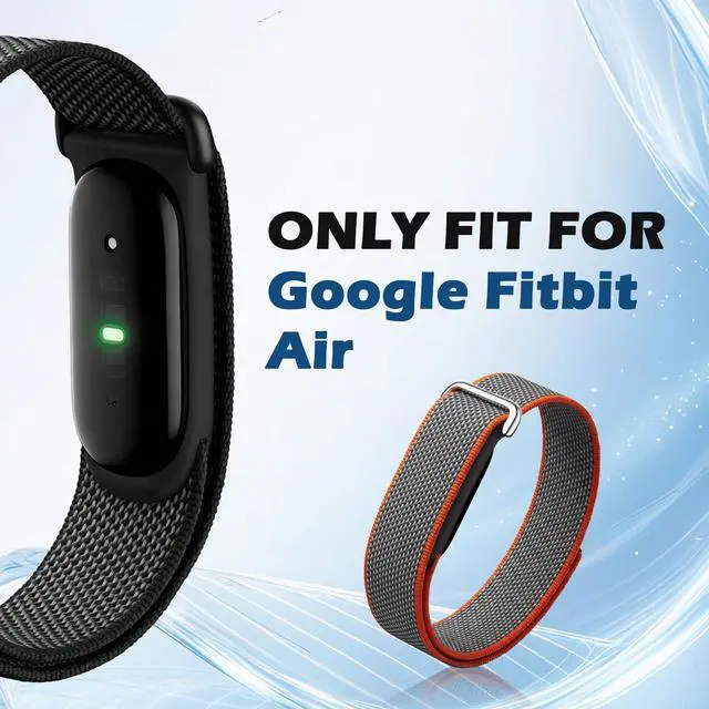 Alt view image 2 of 7 - Stretchy Nylon Sport Loop Bands Compatible with Google Fitbit Air Band