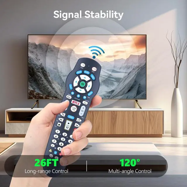 Alt view image 4 of 7 - New Remote for Verizon Fios P265v 3.1 RC2655101/02B Frontier Cable Box TV