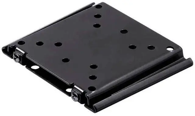 Alt view image 2 of 5 - Titan Series Fixed TV Wall Mount Bracket for TVs 13in to 27in Max Weight 66 lbs VESA Patterns Up to 100x100 Black