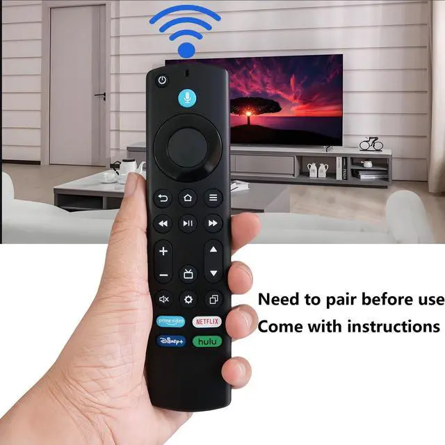Alt view image 3 of 7 - Voice Replacement Remote Control for AMZ Omni Series TV 43" 50" 55" 65" 75" 4K UHD Smart TV 4K65M600A 4K43M600A 4K55M600A 4K75M600A 4K50M600A Amazon TV 4-Series 4K50N400A 4K43N400A 4K55N400A