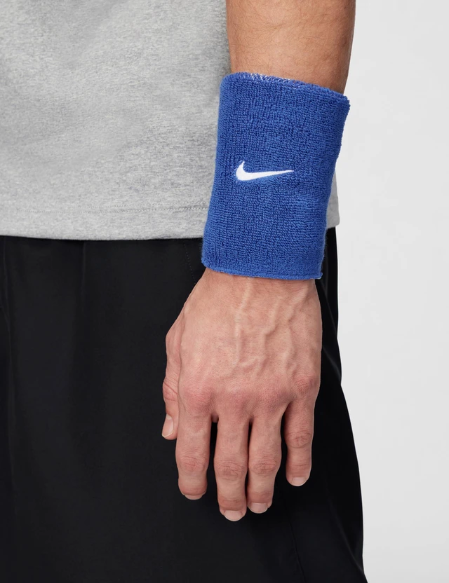 Alt view image 2 of 3 - Swoosh Classic Reversible DW Wristband 2PK BN3100