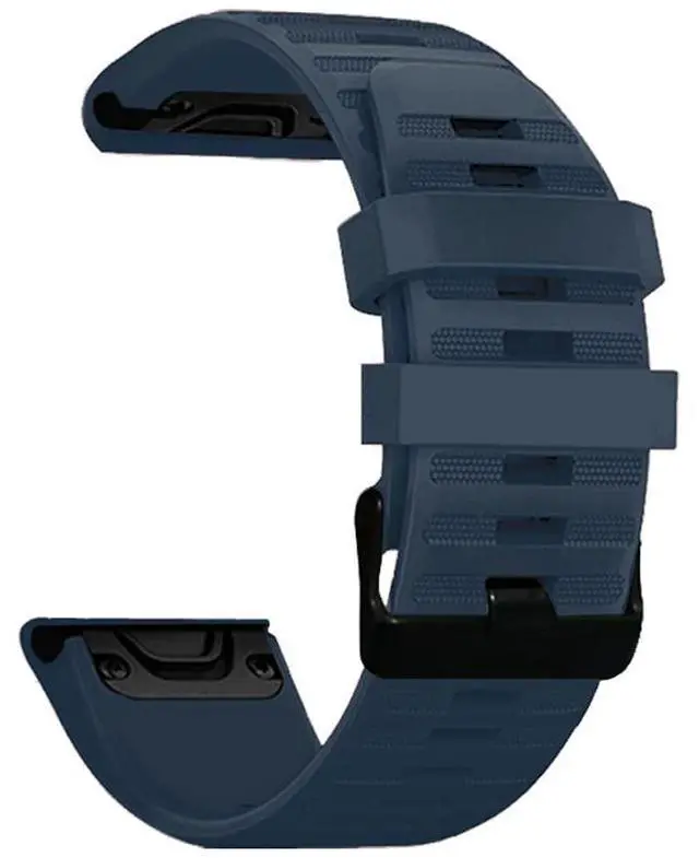 Main image of Compatible with Garmin Fenix 8 47mm/E 47mm/7/7 Pro/6/6 Pro/5/5 Plus Band Silicone, 22mm Quick Fit Watch Band Sport Wristband Bracelet Replacement Band for Garmin Forerunner 965/955/945/935