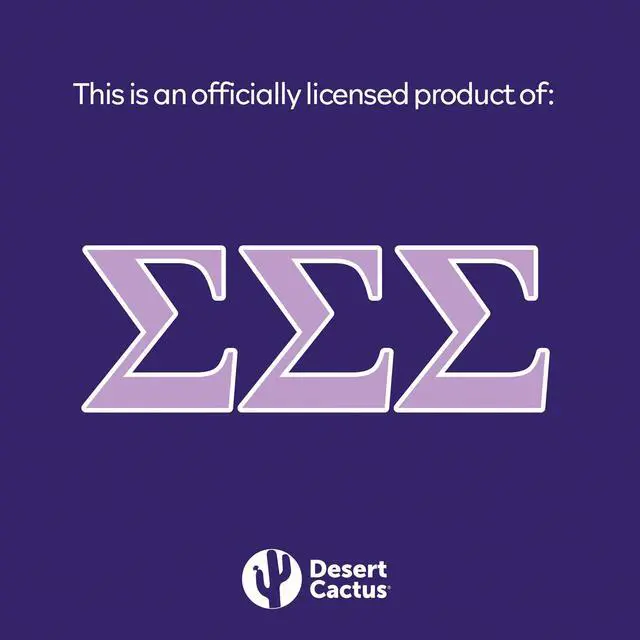 Alt view image 6 of 6 - Sigma Sigma Sigma Sticker Tri-Sigma Sheet Vinyl Decal Laptop Water Bottle Car Scrapbook (Cute Sheet) (Pack of 2)