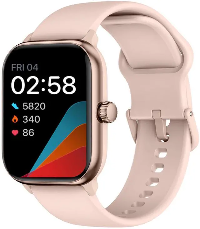 Main image of Smart Watch Watches for Women & Men, Fitness trackers, Heart Rate Monitor, Blood Pressure, Waterproof, Smartwatch, Compatible Android & iPhone Phones, Smartwatches