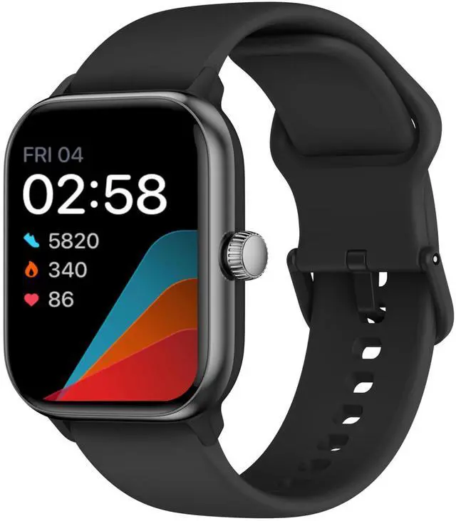 Main image of Smart Watch Watches for Women & Men, Fitness trackers, Heart Rate Monitor, Blood Pressure, Waterproof, Smartwatch, Compatible Android & iPhone Phones, Smartwatches