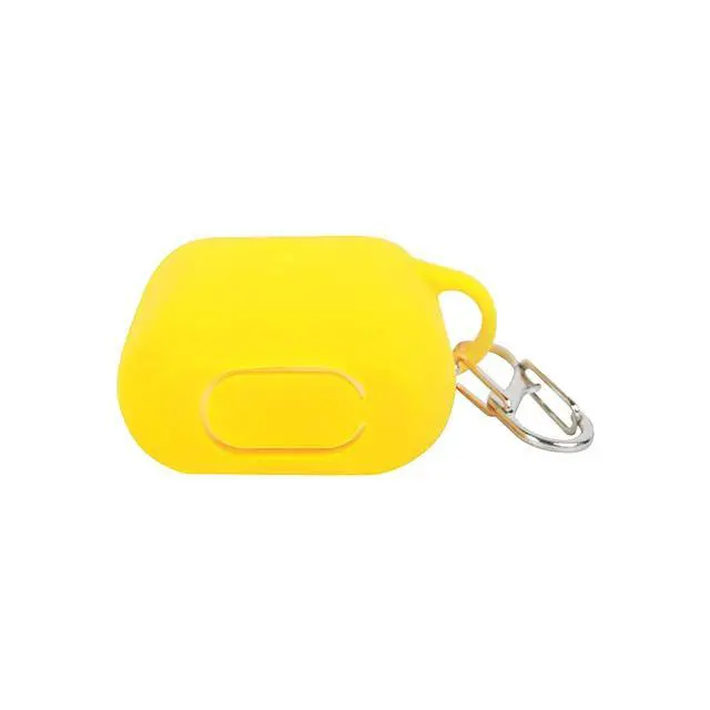 Alt view image 2 of 7 - Soft Silicone AirPods Case 2 &1 - Neon Yellow | Shockproof, 360° Protective Apple Airpods Case Cover with Keychain | Wireless Charging Compatible with Front LED Visible