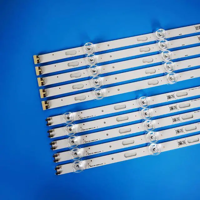 Alt view image 2 of 7 - LED Strips(10) for BN96-50313A BN96-50314A UN65TU8000FXZA UN65TU7000FXZA V0T7-650MS-R0 UN65TU8200FXZA UN65TU700DF SVC650AG6_R L UN65TUTU800DFXZA LM41-00875A 876A JL.D650C1330-480AR-M_V02