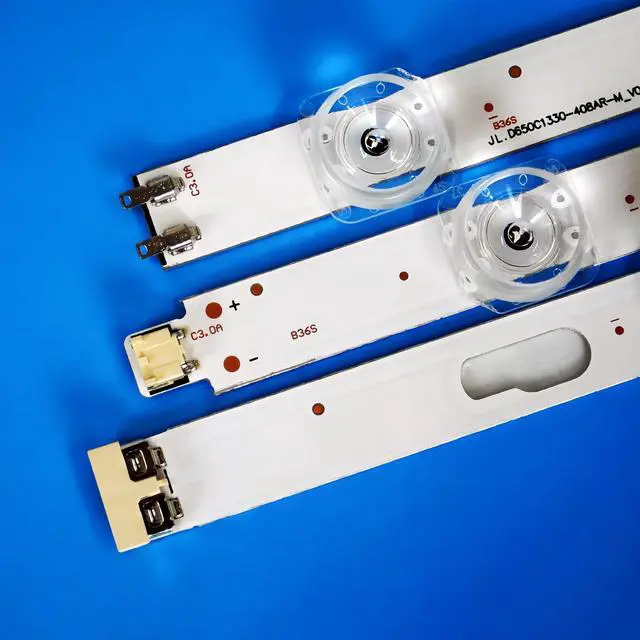 Alt view image 5 of 7 - LED Strips(10) for BN96-50313A BN96-50314A UN65TU8000FXZA UN65TU7000FXZA V0T7-650MS-R0 UN65TU8200FXZA UN65TU700DF SVC650AG6_R L UN65TUTU800DFXZA LM41-00875A 876A JL.D650C1330-480AR-M_V02