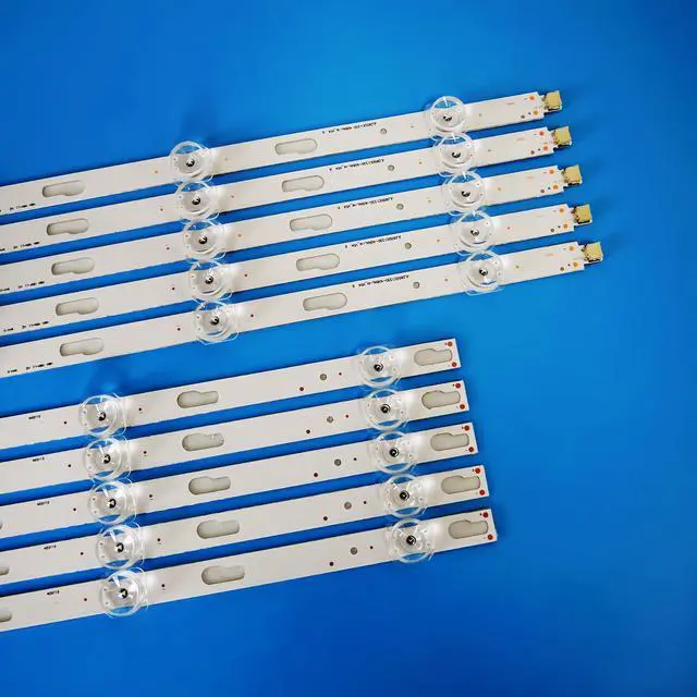 Alt view image 6 of 7 - LED Strips(10) for BN96-50313A BN96-50314A UN65TU8000FXZA UN65TU7000FXZA V0T7-650MS-R0 UN65TU8200FXZA UN65TU700DF SVC650AG6_R L UN65TUTU800DFXZA LM41-00875A 876A JL.D650C1330-480AR-M_V02