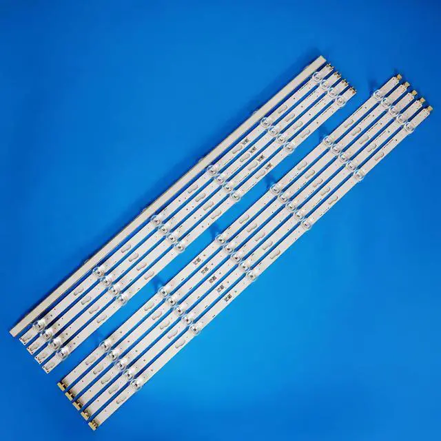 Alt view image 7 of 7 - LED Strips(10) for BN96-50313A BN96-50314A UN65TU8000FXZA UN65TU7000FXZA V0T7-650MS-R0 UN65TU8200FXZA UN65TU700DF SVC650AG6_R L UN65TUTU800DFXZA LM41-00875A 876A JL.D650C1330-480AR-M_V02