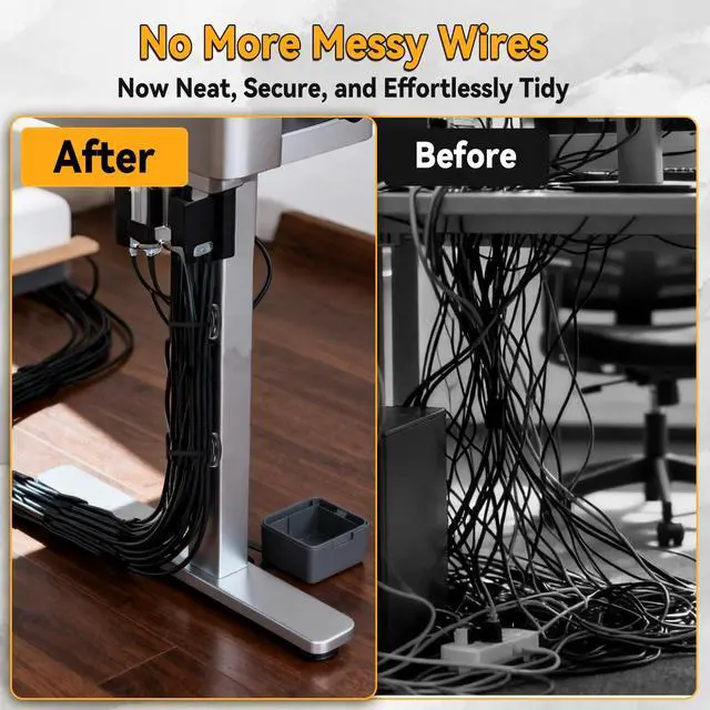 Alt view image 3 of 7 - Magnetic Zip Tie Mounts with Cable Ties, 19 mm Diameter Magnet Base for Wire Cable Management for Home Office Car Marine Organization (Black,10)