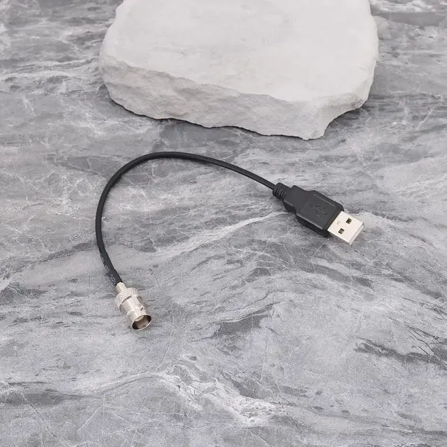 Alt view image 7 of 7 - 2pcs RG174 Cable BNC Male Female to USB 2.0 Male Connector Adapter Suitable for Power Coaxial Test (20cm 50 Ohm)