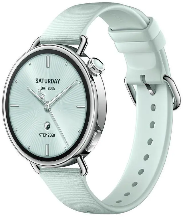 Main image of Watch S4 41mm Smartwatch 1.32-inch High-Brightness AMOLED Display, 8-Day Battery Life, Health Monitoring, Sleep Reports, Fall Detection, 150 Sports Modes, IP54 Splash Resistance Green