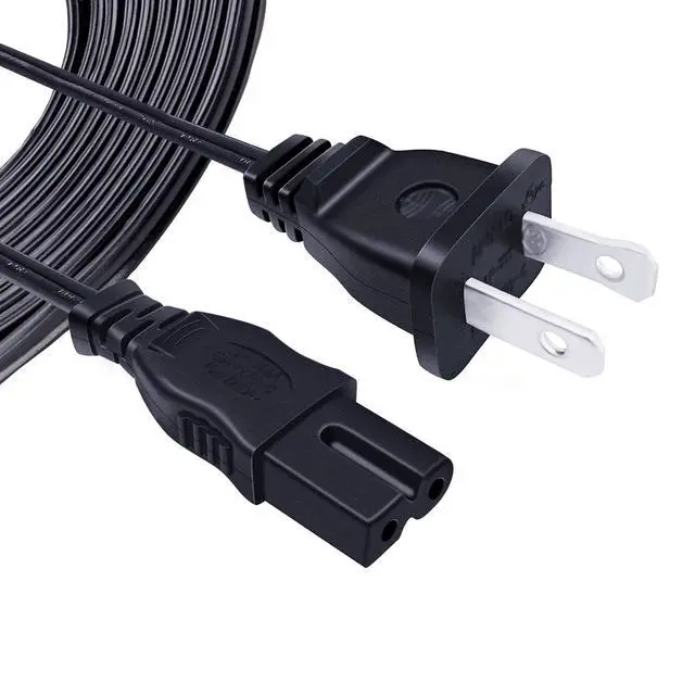 Alt view image 4 of 6 - 8ft AC Power Cord Replacement for Bose Wave Music System IV 2 Prong AC