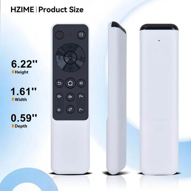 Alt view image 7 of 7 - Replacement Remote Control for VIZONY RD830 FHD, HAPPRUN JQ820 Projector | for VGKE RD828, FunFlix G1, TOPTRO TR23, VOPLLS W-25000L, OSENOUS RD-810 Projector